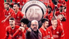 Hollanda’da şampiyon PSV