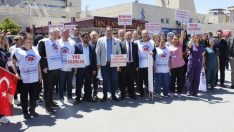 Sağlık çalışanları iş bırakma eylemi yaptı