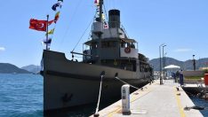 TCG Nusret Müze Gemisi Marmaris’te ziyarete açıldı