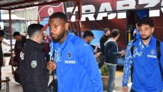 Trabzonspor, kupada final için İstanbul’a gitti