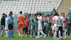 Vanspor FK’den tepki: 22. dakikada sahadan çekildiler