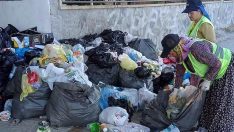 30 binlik ilçenin nüfusu 500 bine çıktı, 450 ton çöp toplandı