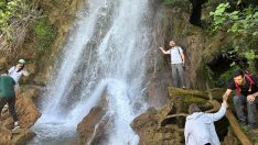 Amanos Dağları’ndaki şelalelere yoğun ilgi