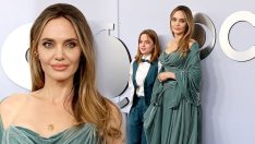 Angelina Jolie’nin kariyerinde bir ilk: Kızı yalnız bırakmadı