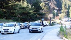 Bayramda Abant’a akın ettiler