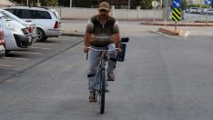 Güvercinler için her gün 05.00’te pedal çevirmeye başlıyor