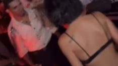 Zeynep Bastık Baran Mengüç ile dans etti, sevgilisi gülerek izledi