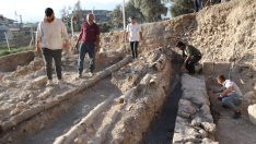 Antiocheia Antik Kenti’ne su ileten 12 künk bulundu