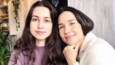 İpek Açar Londra’da okuyan kızına kavuştu