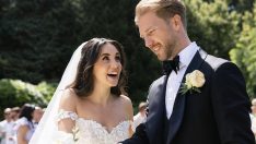 Karsu bebeğinin cinsiyetini  İstanbul Maratonu’nda açıkladı