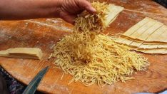 Kışlık yapıp dondurucuda bekleyen erişte sonları oldu! Herkes paniğe kapıldı