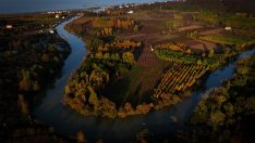 Melen Çayı Havzası sonbahar renkleriyle büyükedi