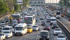 Trafiğe kayıtlı taşıt sayısı ekimde arttı