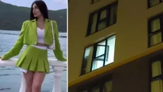 İranlı fenomen 4. kattan aşağı düştü, 2 yaşındaki kızı evde mahsur kaldı