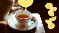 Her gün çayınıza bir dilim limon atarsanız ne olur?
