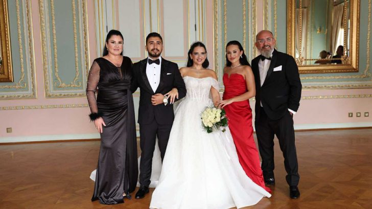 LEVENT ÇEKİÇ KIZINI GÖRKEMLİ BİR TÖRENLE EVLENDİRDİ