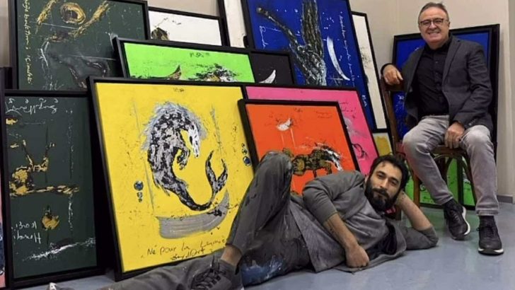 TARİHİ HAMAMDA ZAMANI AŞAN BİR SANAT YOLCULUĞU