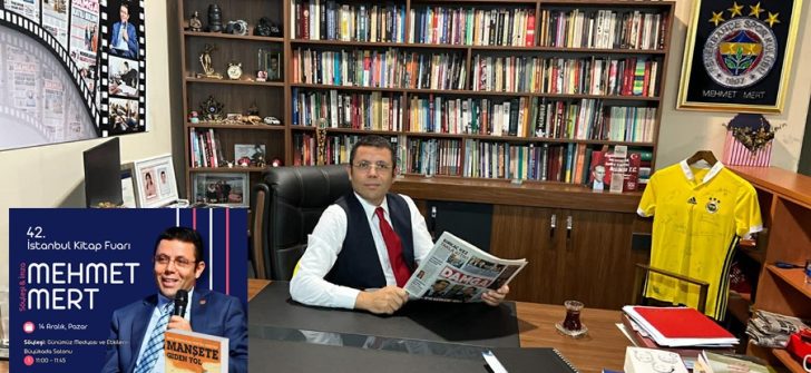 MEHMET MERT TÜYAP’TA OKURLARIYLA BULUŞUYOR