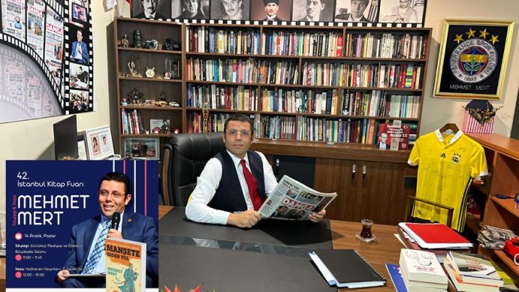 MEHMET MERT TÜYAP’TA OKURLARIYLA BULUŞUYOR