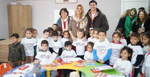 GÜLBEN ERGEN 60. ANAOKULU’NU ADIYAMAN’DA AÇTI