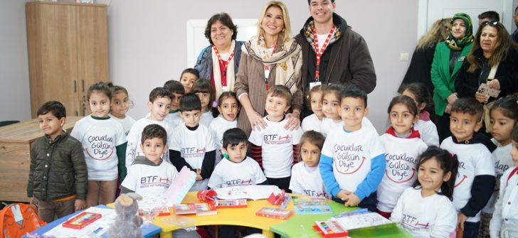 GÜLBEN ERGEN 60. ANAOKULU’NU ADIYAMAN’DA AÇTI