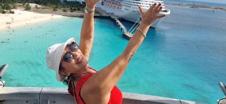 SAFİYE DOĞANAY’IN CRUİSE KEYFİ